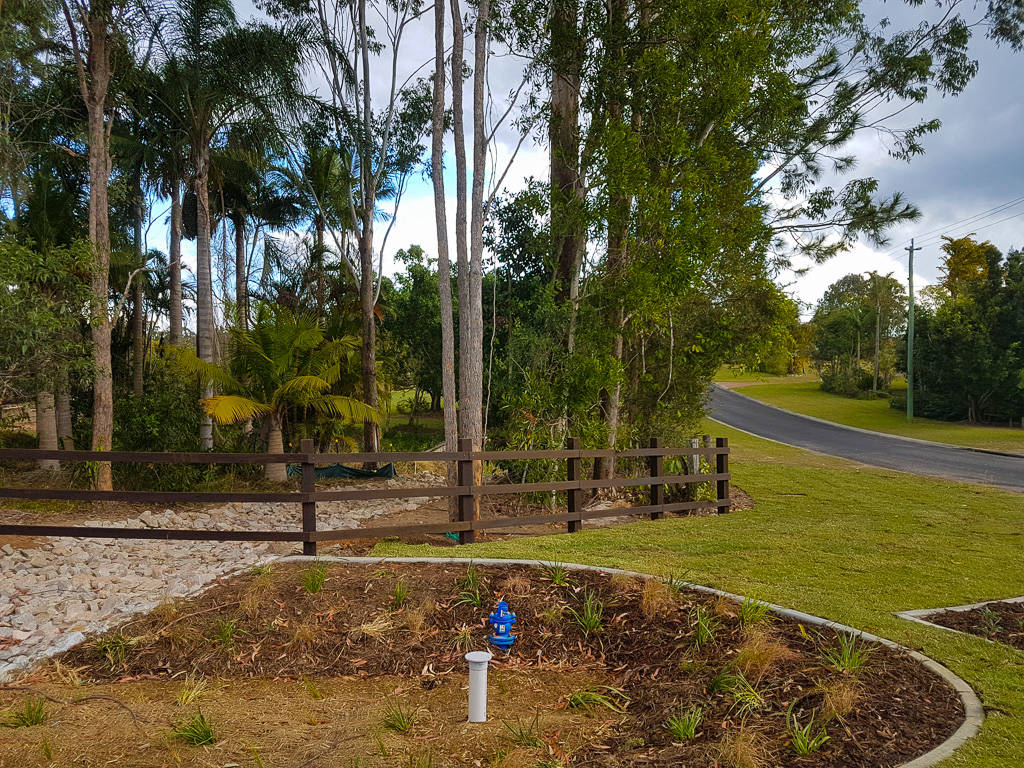 image of previous fencing job timber 2