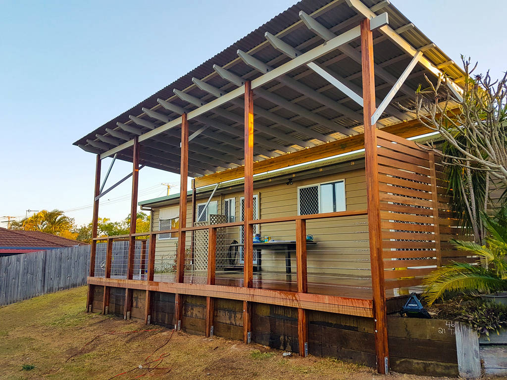 image of previous construction timber balcony 2