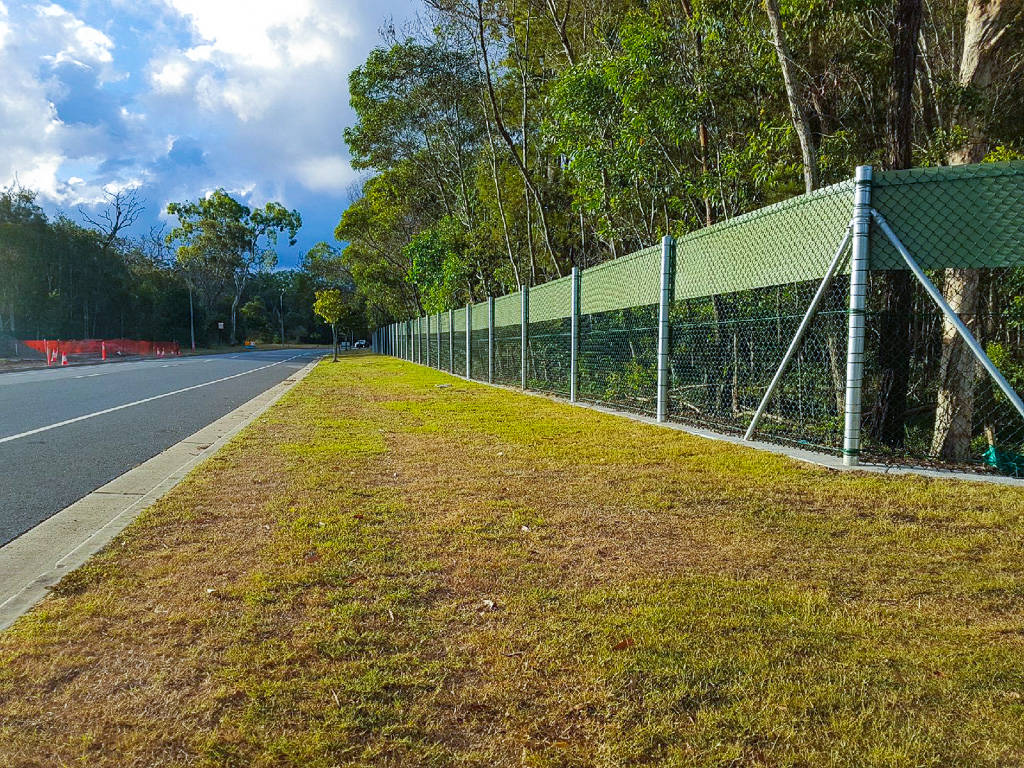 image of previous job security fence